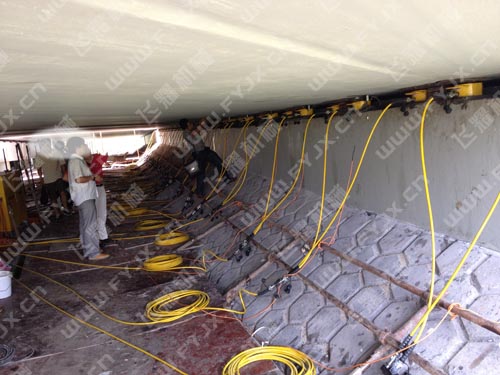 多點(diǎn)同步系統(tǒng)現(xiàn)場施工圖